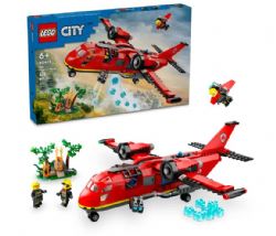 LEGO CITY - L'AVION DE SAUVETAGE DES POMPIERS #60413 (0124)